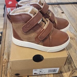 UGG Kids Tan and Brown Boots